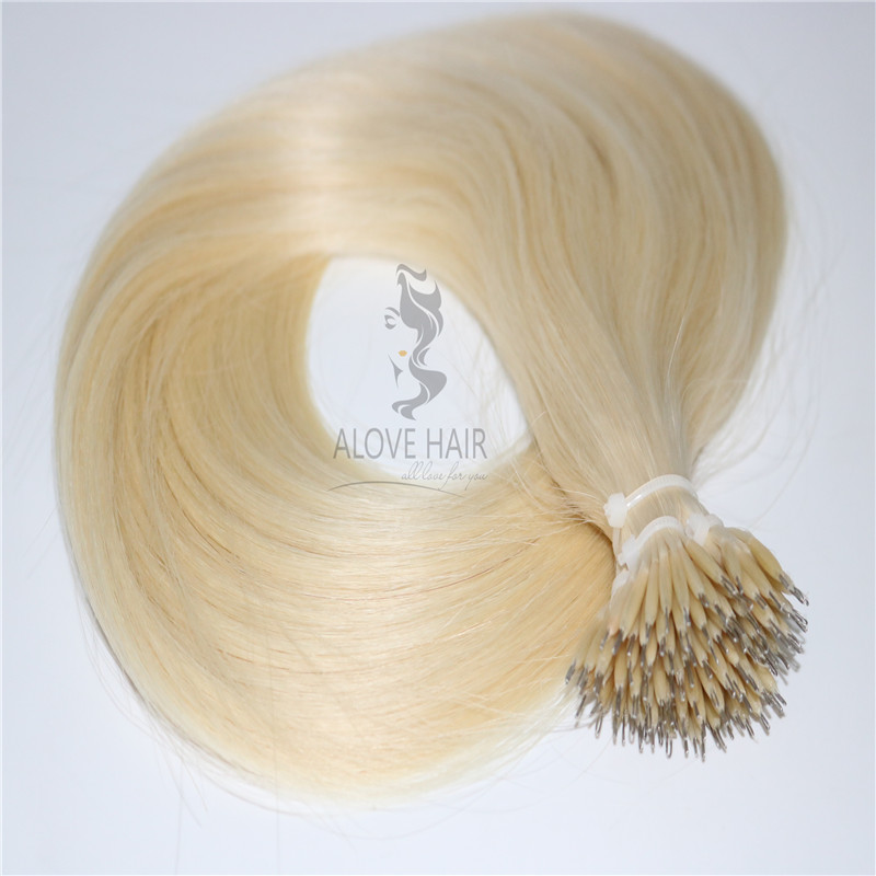 Wholesale-high-quality-blonde-color nano-bead-hair-extensions.jpg